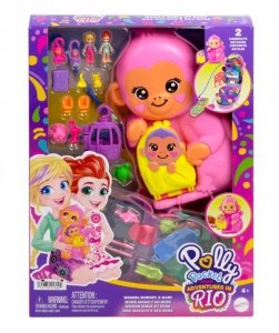 Mattel Polly Pocket Kompaktowa torebka Małpka