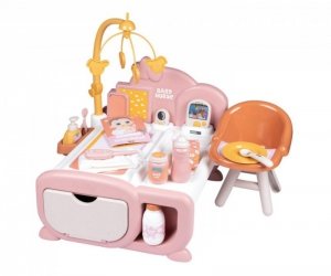 Smoby Elektroniczny kącik opiekunki Baby Nurse