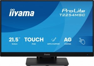 IIYAMA Monitor komputerowy  24 cale T2254MSC-B2AG  POJ.10PKT.IPS,POWŁOKA AG, 300cd, FHD,  HDMI,DP,2xUSB,7H