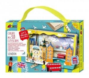 MG DYSTRYBUCJA Puzzle Stwórz pejzaż miejski 3D - Londyn