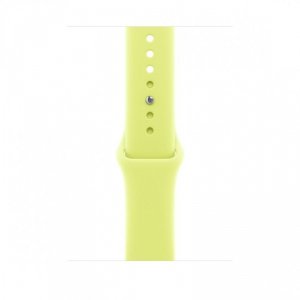 Apple Pasek sportowy w kolorze neonowym żółtym do koperty 46 mm - rozmiar M/L