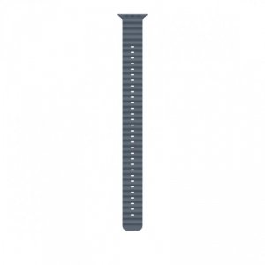 Apple Przedłużka do paska Ocean w kolorze marynarskiego granatu do koperty 49 mm - elementy z tytanu w kolorze czarnym