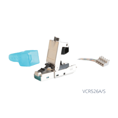 Procab VCR526A/S CAT6A toolless RJ45 modular plug Shielded