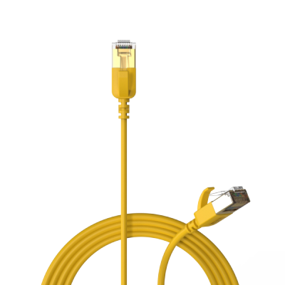 Kabel sieciowy CAT7 PROCAB CSD570Y/1, żółty (1m)
