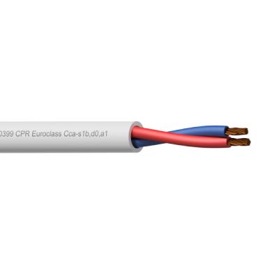 Procab CLS225-CCA/3 Loudspeaker kabel - 2 x 2.5 mm? - 13 AWG -  EN50399 CPR Euroclass Cca-s1b,d0