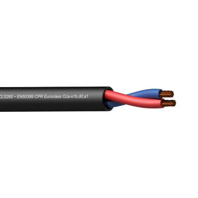 PROCAB CLS260-CCA/3 Kabel głośnikowy - 2 x 6 mm? - 10 AWG - CPR Euroclass Cca300 m