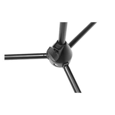 CAYMON CST320/B Microphone stand with foldable legs and boom arm Black version