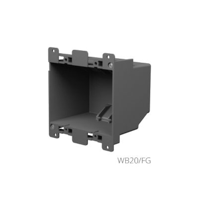 CAYMON WB20/FS Flush mount boxes for CASY 052 Flush mount box for CASY052 - Solid wall