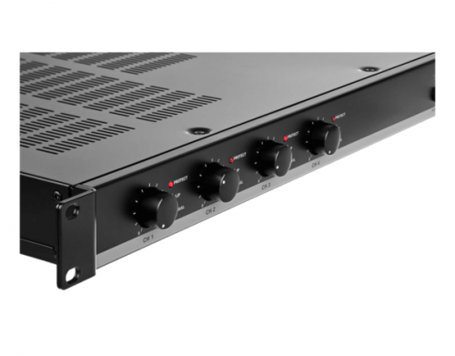 AUDAC EPA 254 Quad-channel Class-D amplifier 4 x 250W - crossover