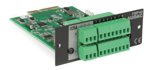 AUDAC FMP40 Source Con™ voice file media player module