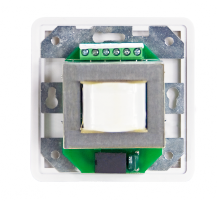 AUDAC VC 3102/W 100V volume controller 100W 80 x 80 mm White version