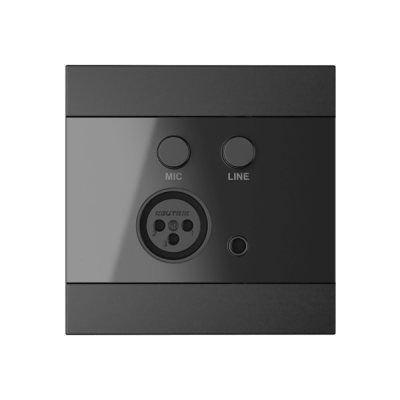 AUDAC WP205/B - Panel naścienny kolor czarny