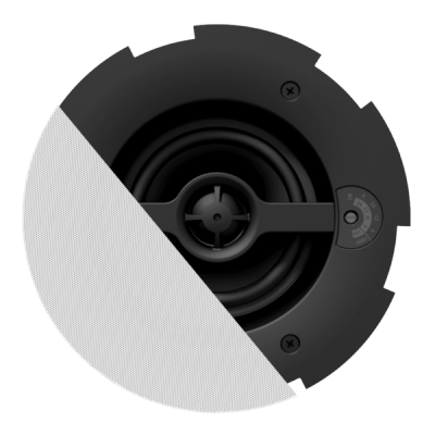AUDAC CALI424I/W 2-drożny głośnik sufitowy Safelatch™ 4&quot; z maskownicą Twist-Fix™ Wersja biała&quot;