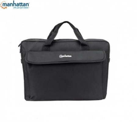 Torba do notebooka Manhattan London 17,3 cale, czarna