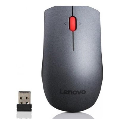 Mysz, myszka  bezprzewodowa Lenovo Profesjonalna USB 1600dpi czarna