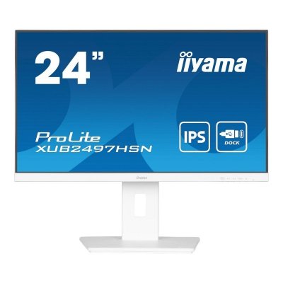 Monitor iiyama 23,8 cali ProLite XUB2497HSN-W1 IPS FHD 100Hz HDMI 2xDP HUB RJ-45 głośniki