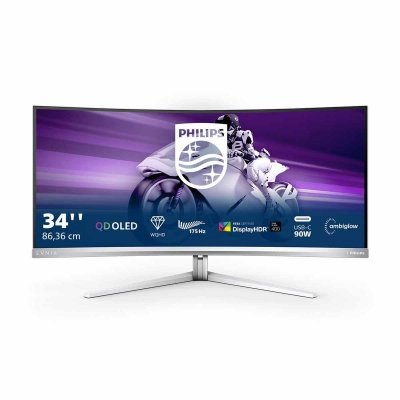 Monitor Philips 34 cale 34M2C8600/00 2xHDMI DP USB-C głośniki 5Wx2