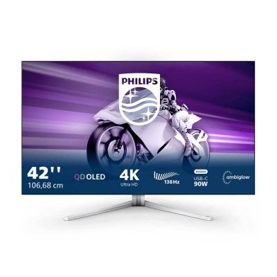 Monitor Philips 41,54 cale 42M2N8900/00 HDMI DP USB-C głośniki 10Wx2 - USZ OPAK