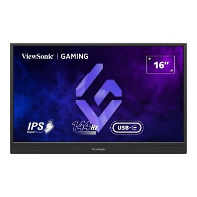 Monitor ViewSonic 16 cali VX1654 IPS FHD 144Hz MiniHDMI 2xUSB-C głośniki