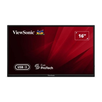 Monitor komputerowy ViewSonic 16" VA1650 IPS FHD 60Hz HDMI 2xUSB-C głośniki