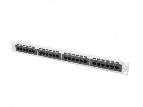 Patch panel Lanberg PPU5-1024-S 24 port 1U kat.5e szary