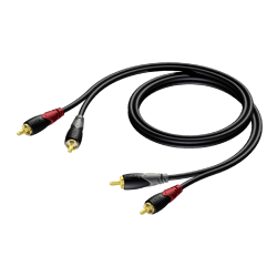 PROCAB CLA800/3 2 x RCA/Cinch male - 2x RCA/Cinch male 3 meter
