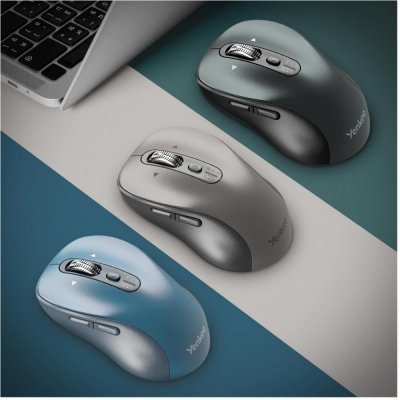 YENKEE Mysz, myszka  bezprzewodowa Dual Bluetooth + USB 2,4GHz YMS 2010SR GYRO