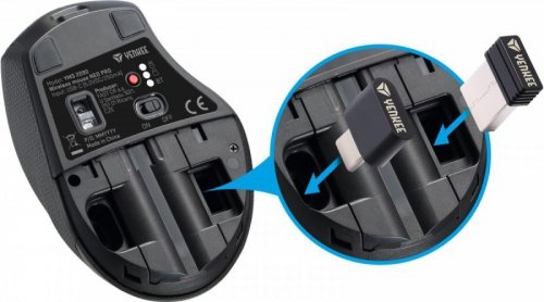 YENKEE Mysz, myszka  bezprzewodowa Dual Bluetooth + USB A/C YMS 2090 NEO PRO