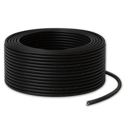 Qoltec Kabel patchcord sieciowy skrętka UTP | CAT6 | High speed 1Gb/s | LAN | 50m | Czarny