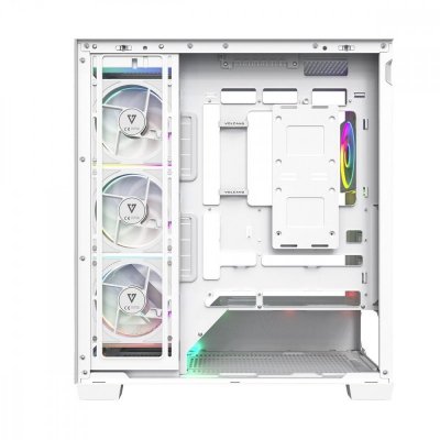 MODECOM Obudowa PC VOLCANO STELLAR PLUS ARGB MIDI 5F Biała