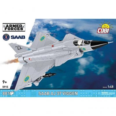 Cobi Klocki Klocki Saab AJ 37 Viggen 881 elementów