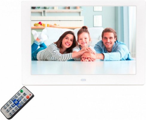 Sencor Ramka cyfrowa na zdjęcia i filmy 10,1 cala biała