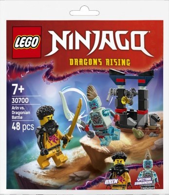 LEGO Klocki Ninjago 30700 Bitwa Arina z Dragonem