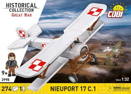 Cobi Klocki Klocki Nieuport 17 C.1 274 klocki