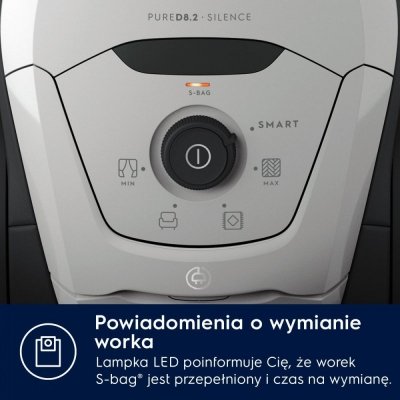 Electrolux Odkurzacz workowy Pure D8 PD82-4MG SILENCE