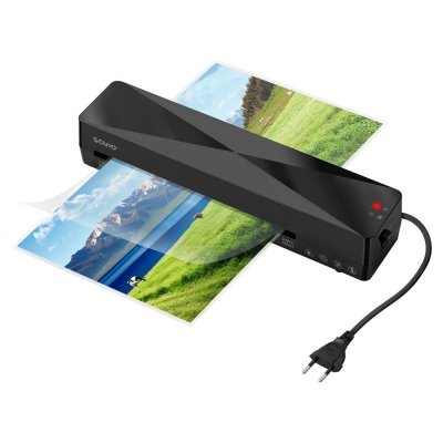 Savio Laminator A4 LR-01/B czarny