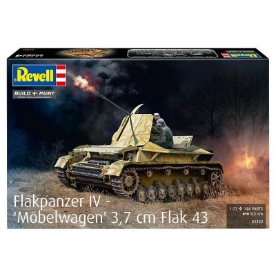 Revell Model plastikowy czołg Flakpanzer IV 3,7 cm Flak 43 1:72