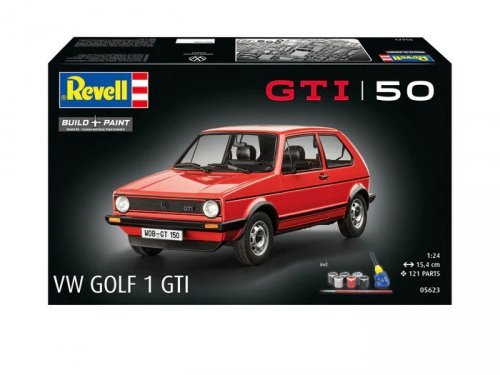 Revell Model plastikowy samochód VW Golf1 GTI 50 years 1:24