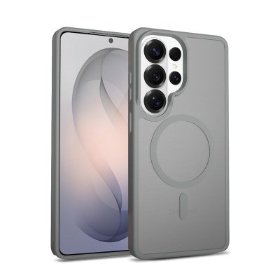 CRONG Etui Hybrid Matte Magnetic - MagSafe Samsung Galaxy S26 Ultra Szare