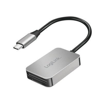 LogiLink Czytnik kart USB3.2 Gen 1, SD/microSD, USB-C