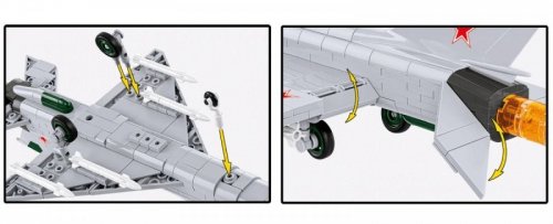 Cobi Klocki Klocki Mig-21 MF 381 klocków
