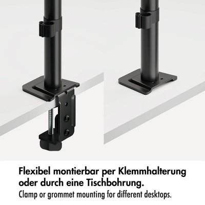 LogiLink Uchwyt do monitora 17 - 32', max 10kg., stalowy