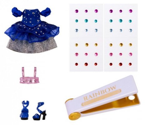 MGA Lalka Rainbow High Be Dazzling, Genevieve Bleue