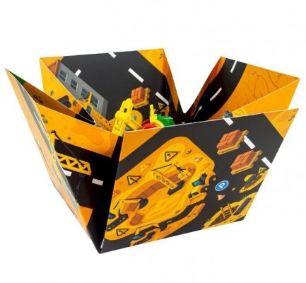 TUBAN Zestaw Piasek dynamiczny i Fluffy - Plac budowy