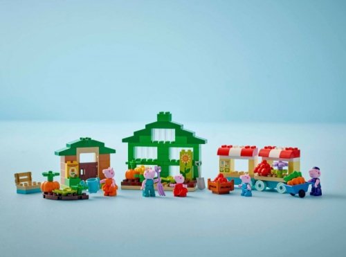 LEGO Klocki DUPLO Peppa Pig 10461 Ogród i szklarnia Dziadka świnki