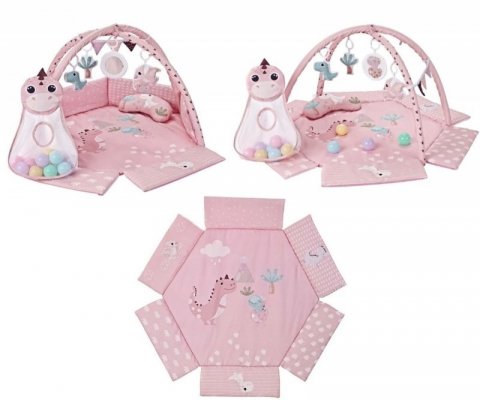 Milly Mally Mata edukacyjna Dino Pink TinyMini różowa