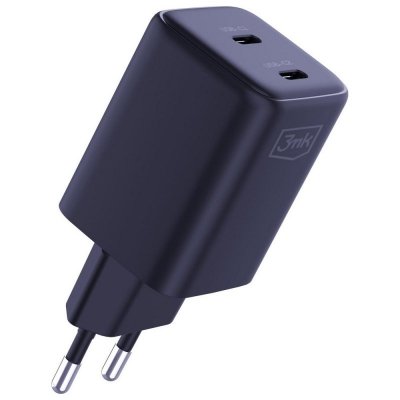 3MK Ładowarka sieciowa Hyper Charger PD 45W GaN QC4+ PPS 2C czarna