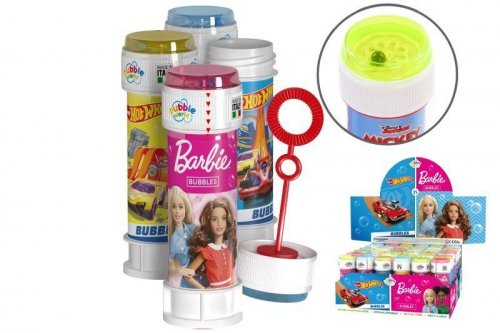 Artyk Bańki mydlane 60 ml display 36 sztuk Mattel Barbie-Hot Wheels