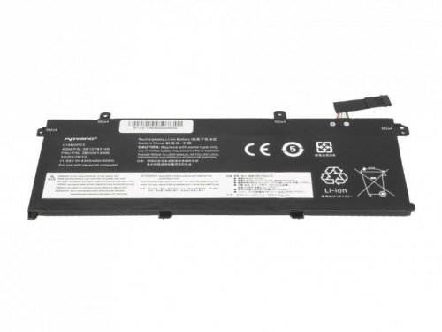 Movano Bateria L18M3P73 do Lenovo ThinkPad T490 T495 P43s P14s - 4350 mAh (50 Wh)