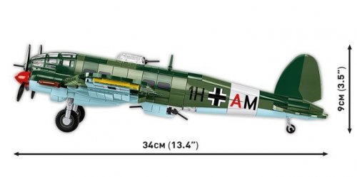 Cobi Klocki Klocki Heinkel HE 111 H-22 with V1 Flying Bomb 927 elementów